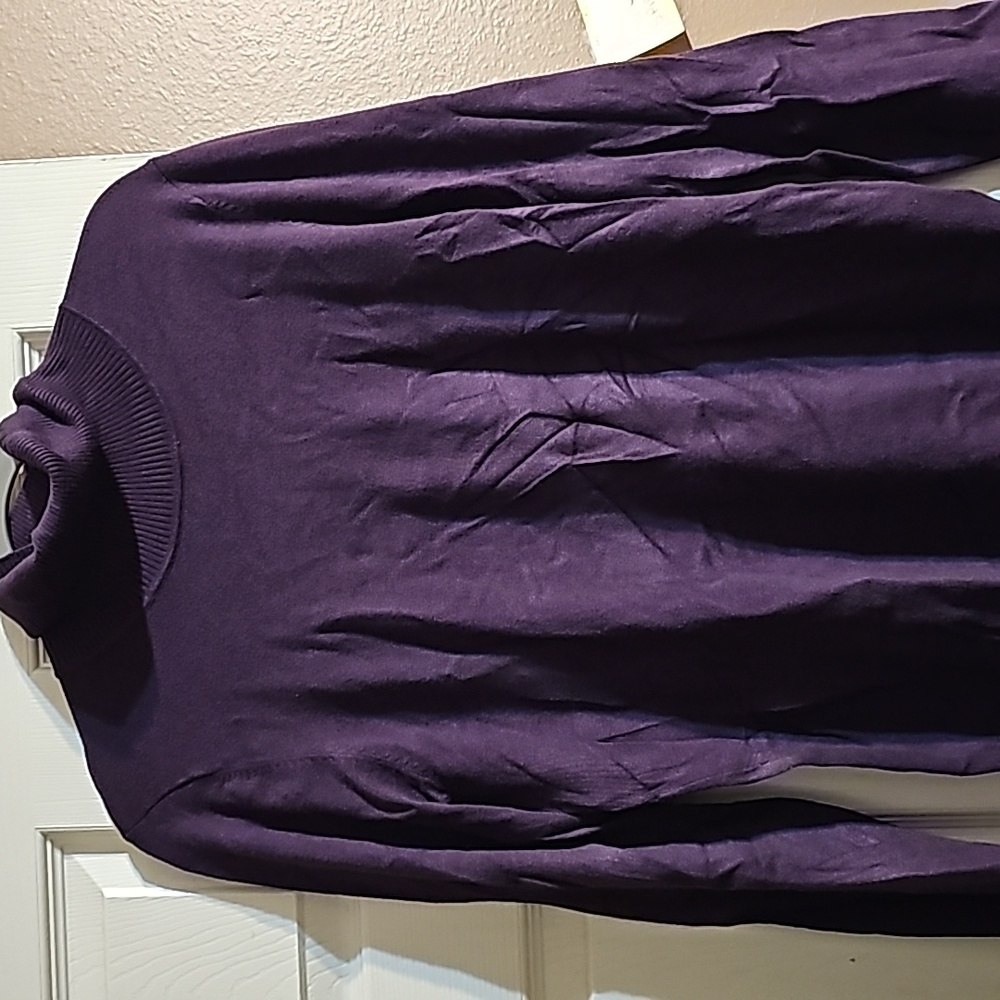 Calvin Klein Turtleneck Sweater (Purple)